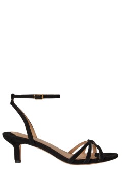 polo ralph lauren sandalia mujer kendyl kttn-sandals-heel sandal - 802p06395008 black