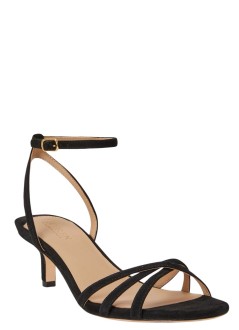 polo ralph lauren sandalia mujer kendyl kttn-sandals-heel sandal - 802p06395008 black