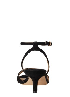 polo ralph lauren sandalia mujer kendyl kttn-sandals-heel sandal - 802p06395008 black