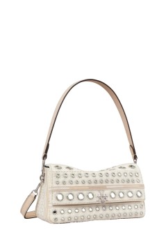 tory burch handbag mujer charlie embellished small shoulder bag - 184773104 104