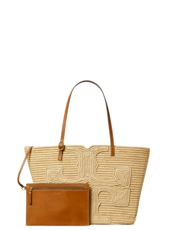 tory burch handbag womanella structured straw large tote - 181326254 254