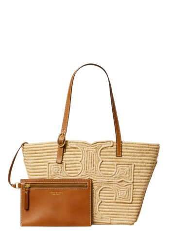 tory burch handbag womanella structured straw small tote - 183825254 254 2