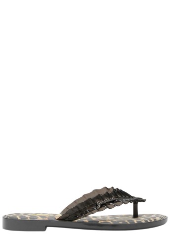 ganni beach womanmelissa flip flop - d1020031 099