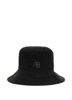 anine bing cap womancabana bucket hat - a1212329blk1 black