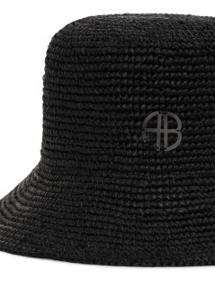 anine bing cap womancabana bucket hat - a1212329blk1 black