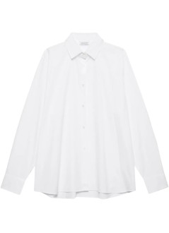 anine bing camiseria mujer essie shirt - a0711028wti26 white