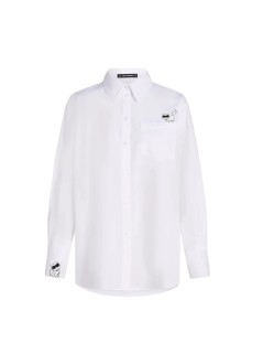 karl lagerfeld shirt womanikon choupette shirt - b3w11034 100