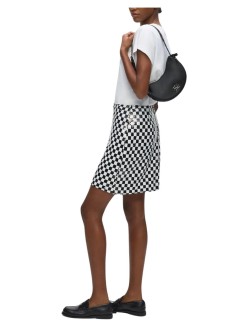 karl lagerfeld crossbody womank/autograph sm halfmoon cb bow - b3w30049 1rc