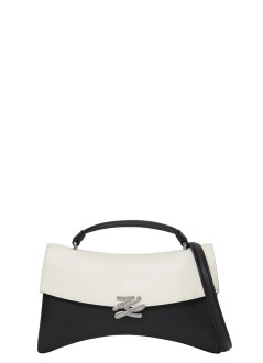 karl lagerfeld crossbody mujer k/autograph twist tph cb b/w - b3w30317 998