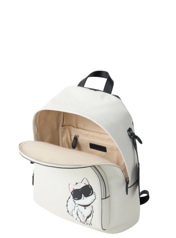 karl lagerfeld luggage womanikon choupette md backpack - b3w30339 110 2