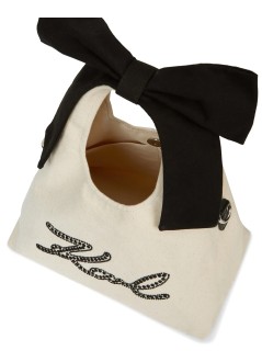karl lagerfeld handbag mujer k/signature ribbon bow shp - b3w50009 106