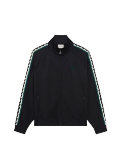 drôle de monsieur sweater mand miroir trackjacket - permsj009pl177bl black