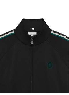 drôle de monsieur sweater mand miroir trackjacket - permsj009pl177bl black
