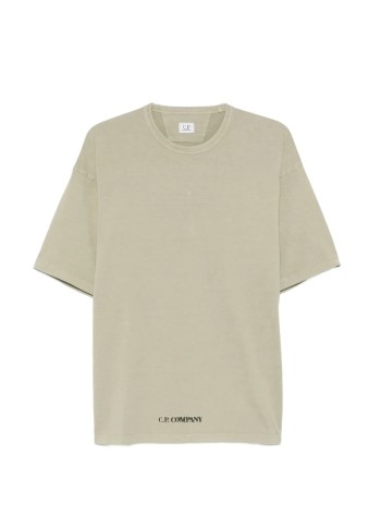 c.p.company t-shirt mant-shirts short sleeve in 1020 jersey - 20cmts213a006057o 610