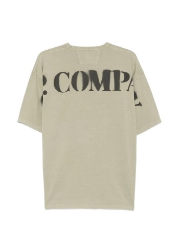 c.p.company t-shirt mant-shirts short sleeve in 1020 jersey - 20cmts213a006057o 610 2
