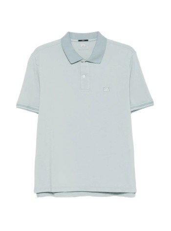 c.p.company polo manpolo short sleeve in tacting piquet - 20cmpl288a006263g 809