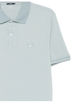 c.p.company polo hombre polo short sleeve in tacting piquet - 20cmpl288a006263g 809