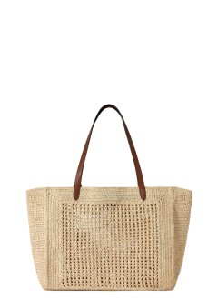 mulberry handbag mujer crochet tote - hh0131000 w150