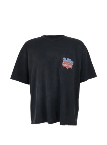 represent t-shirt manbeach boys americas band t-shirt - mlm101221 stained black