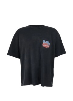 represent t-shirt manbeach boys americas band t-shirt - mlm101221 stained black