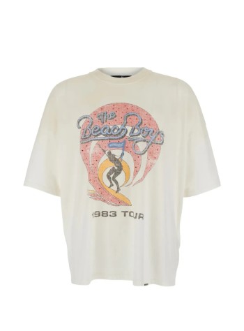 represent t-shirt manbeach boys x represent tour t-shirt - mlm101225 washed ecru