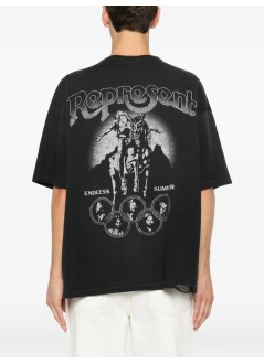 represent camiseta hombre beach boys endless summer t-shirt - mlm101223 stained black