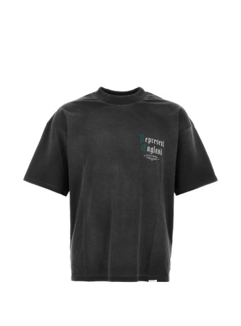 represent camiseta hombre private members t-shirt - mlm101231 stained black