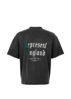 represent camiseta hombre private members t-shirt - mlm101231 stained black