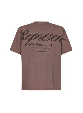 represent camiseta hombre represent owners club script t-shirt - ocm41201 truffle 2