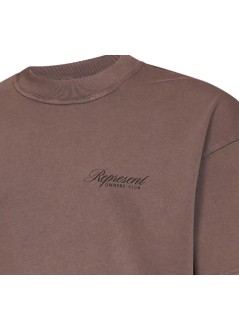 represent camiseta hombre represent owners club script t-shirt - ocm41201 truffle