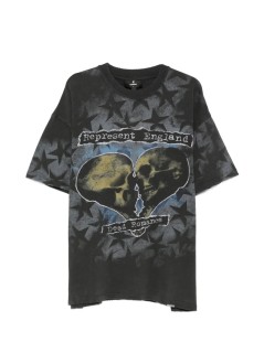 represent camiseta hombre romance tee - mlm101190 vintage black