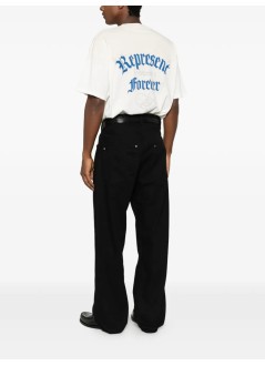 represent camiseta hombre duality tee - mlm101189 flat white