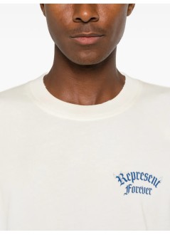 represent camiseta hombre duality tee - mlm101189 flat white