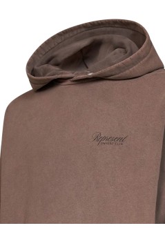 represent sudadera hombre represent owners club script hoodie - ocm41200 truffle