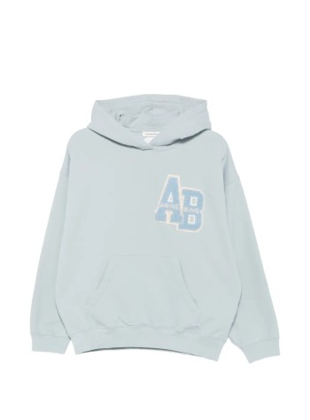 anine bing sudadera mujer harvey sweatshirt letterman - a0812313bel3 blue
