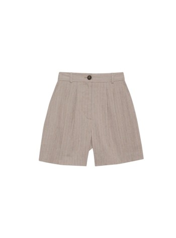 anine bing pantalon corto mujer brice short - a0312225str20 multi