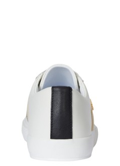 polo ralph lauren sneaker mujer janson ii-sneakers-low top lace - 802979187001 snw wht black sand dune