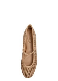 polo ralph lauren bailarina mujer jayna mj-flats-mary jane - 802p12019003 tan