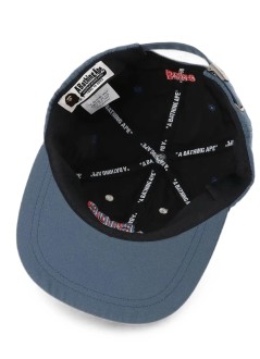 bape cap manbape sta logo quilting cap m - 1l80180006 navy