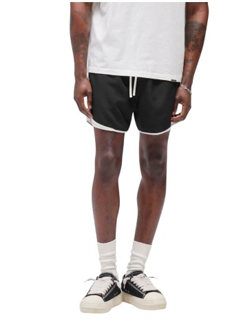 represent pantalon corto hombre cruz short - mlm101050 jet black 2