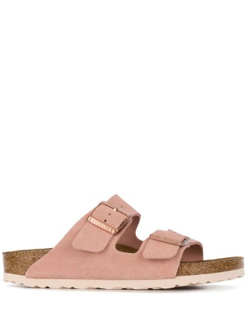birkenstock sandalia mujer arizona soft footbed - 1015892 light rose