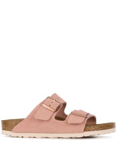 birkenstock sandalia mujer arizona soft footbed - 1015892 light rose