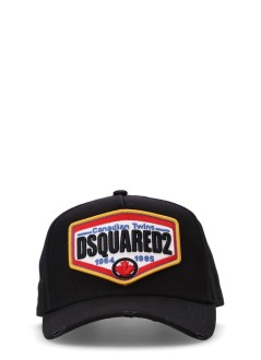 dsquared cap mandsquared2 logo baseball cap - bcm076305c00001 2124