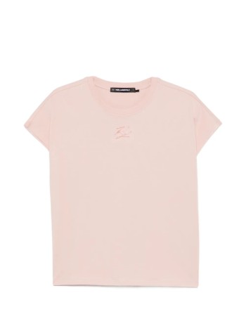 karl lagerfeld top mujer kl logo t-shirt - b3w17070 506