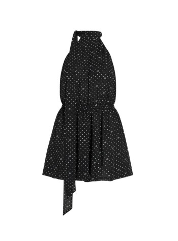 karl lagerfeld vestido mujer kl polka dot playsuit - b3w46020 b32