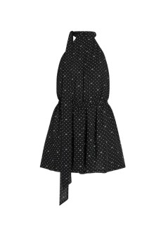 karl lagerfeld vestido mujer kl polka dot playsuit - b3w46020 b32