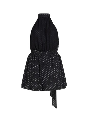 karl lagerfeld vestido mujer kl polka dot playsuit - b3w46020 b32 2