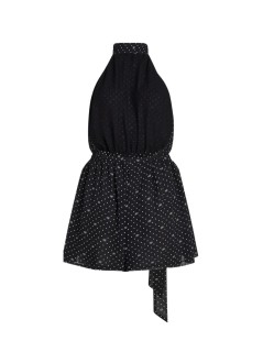 karl lagerfeld vestido mujer kl polka dot playsuit - b3w46020 b32