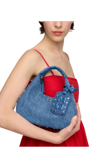 ganni crossbody womanhobo mini studs - c1040008 567 2