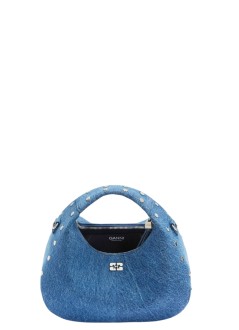 ganni crossbody womanhobo mini studs - c1040008 567